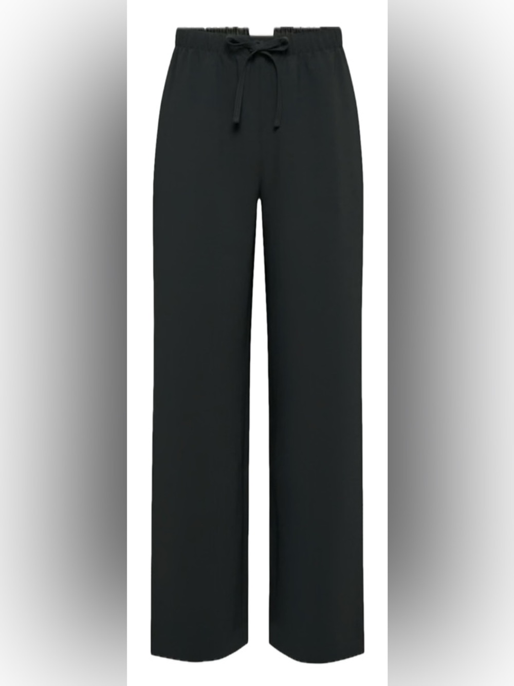 Aritzia Wilfred Crepette Lodge Pant Drawstring Black Medium Worn Once